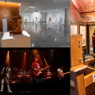 Las nuevas exposiciones artísticas y el humor de Faemino y Cansado marcan la agenda de este fin de semana en Cartagena