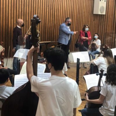 La Orquesta de Aspirantes de la Región retoma su actividad formativa