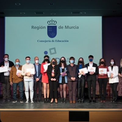 Entrega de los premios extraordinarios de Enseñanzas Artísticas de la Región de Murcia