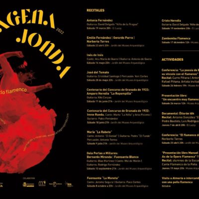 El IX Ciclo Flamenco Cartagena Jonda dedica su IX edición a Almería y sus cantes mineros