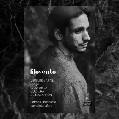 Concierto de FILOVENTO el próximo viernes 1 de abril en Mazarrón