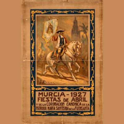 ¿Cómo eran los carteles de Semana Santa de Murcia entre 1927 y 1945?