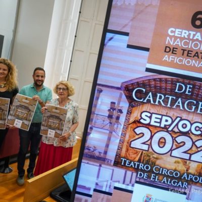 CARTAGENA | El Teatro Circo Apolo de El Algar acogerá el sexto Certamen Nacional de Teatro Aficionado de Cartagena