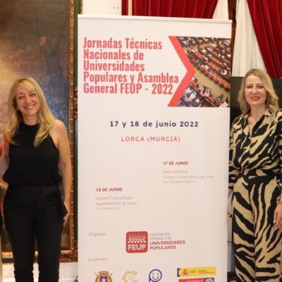 LORCA | Lorca, sede de las Jornadas Técnicas Nacionales de Universidades Populares y de la Asamblea General de la FEUP 2022