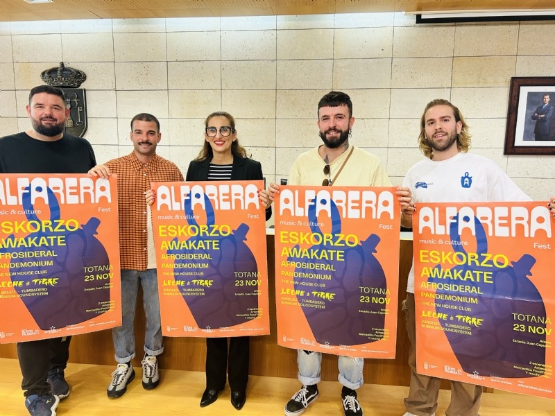 El Alfarera Fest Music&Culture se celebra este 23 de noviembre en el campo anexo del Juan Cayuela, con un amplio abanico de actuaciones musicales y actividades lúdicas y festivas