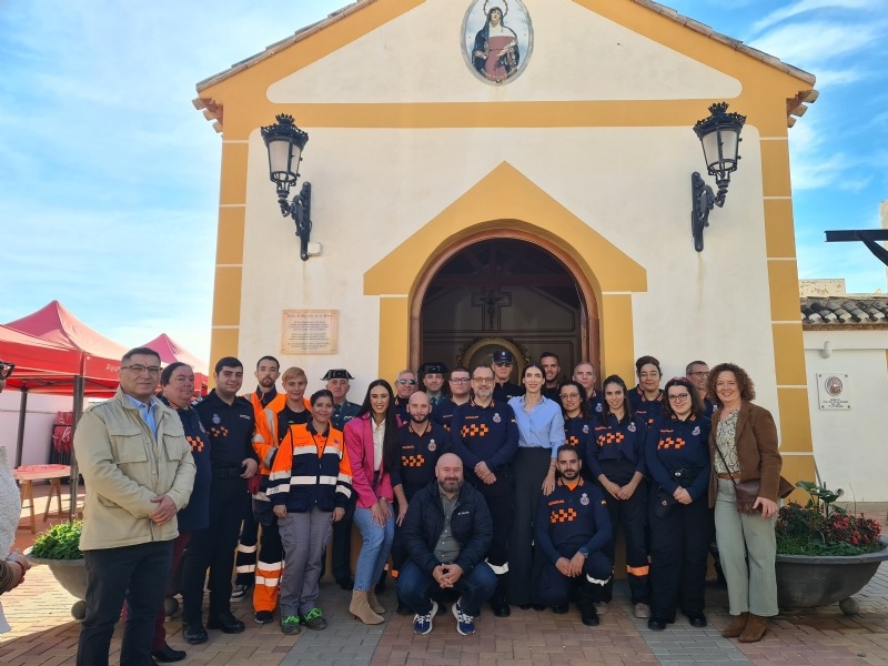 Protección Civil celebra la festividad de San Nicolás de Bari en Alhama de Murcia