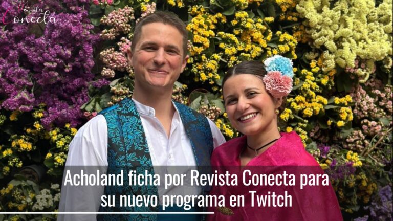 Acholand ficha por Revista Conecta para su nuevo programa en Twitch