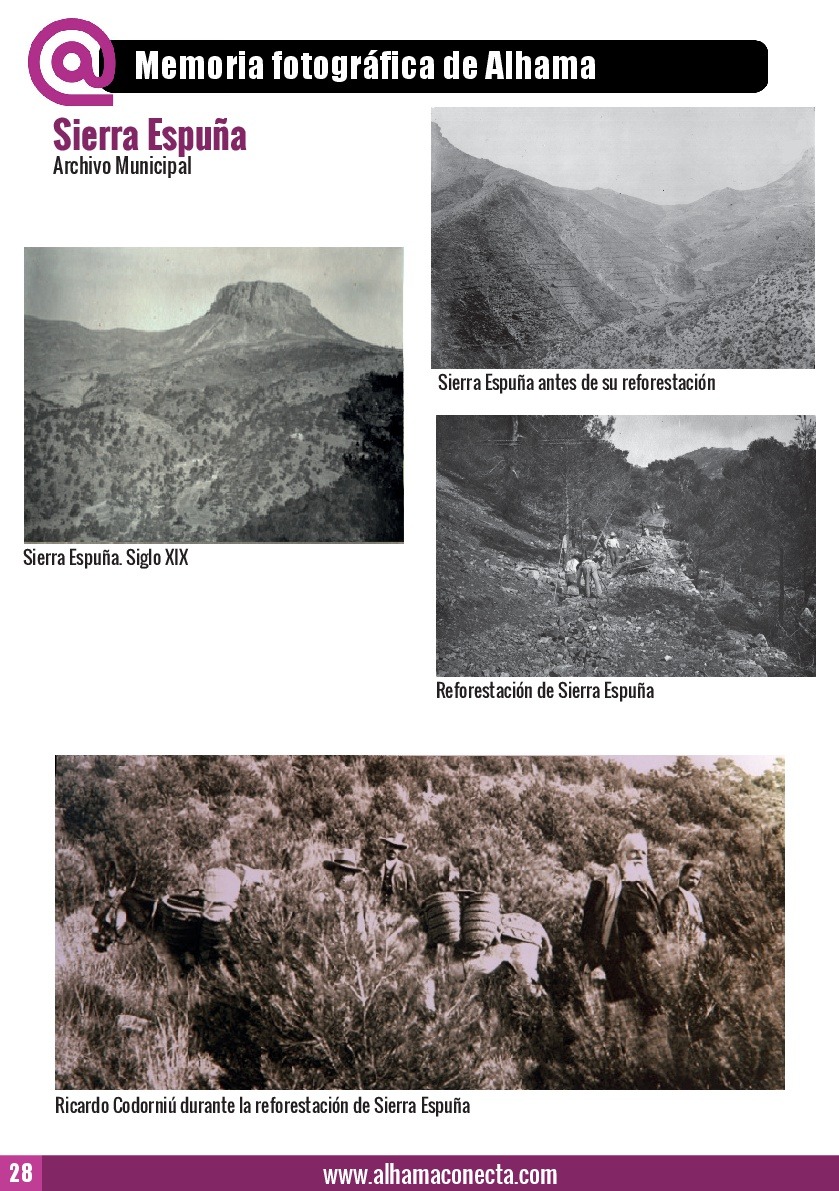 Memoria fotográfica de Alhama: Sierra Espuña