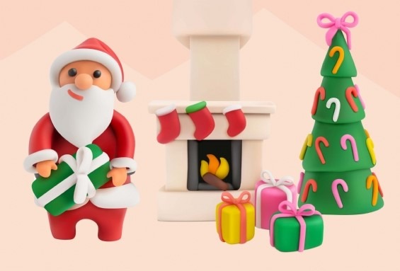 Visita la casita de Papá Noel en la ludoteca de Alhama de Murcia del 3 al 24 de diciembre de 2021