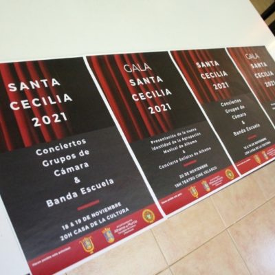 Conciertos en honor a santa Cecilia 2021 de la Agrupación Musical de Alhama: 18, 19 y 20 de noviembre