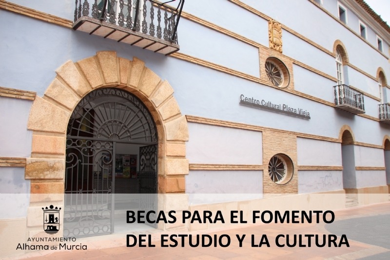Alhama de Murcia adjudica seis becas para el fomento del estudio y la cultura