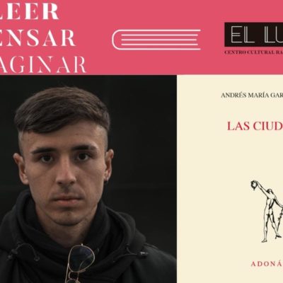 Andrés Mª García presenta el poemario «Las ciudades» en Leer, Pensar, Imaginar de Cartagena