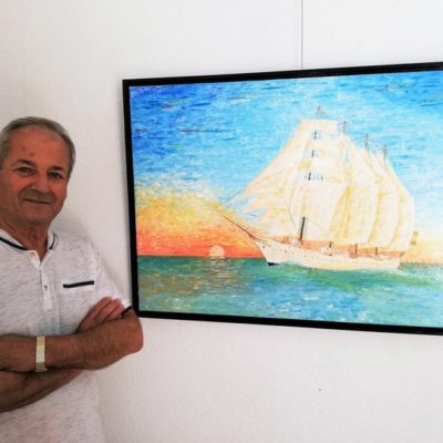 El Plan EXE muestra en Alcantarilla ‘Horizontes de agua’ del pintor Antonio Aráez