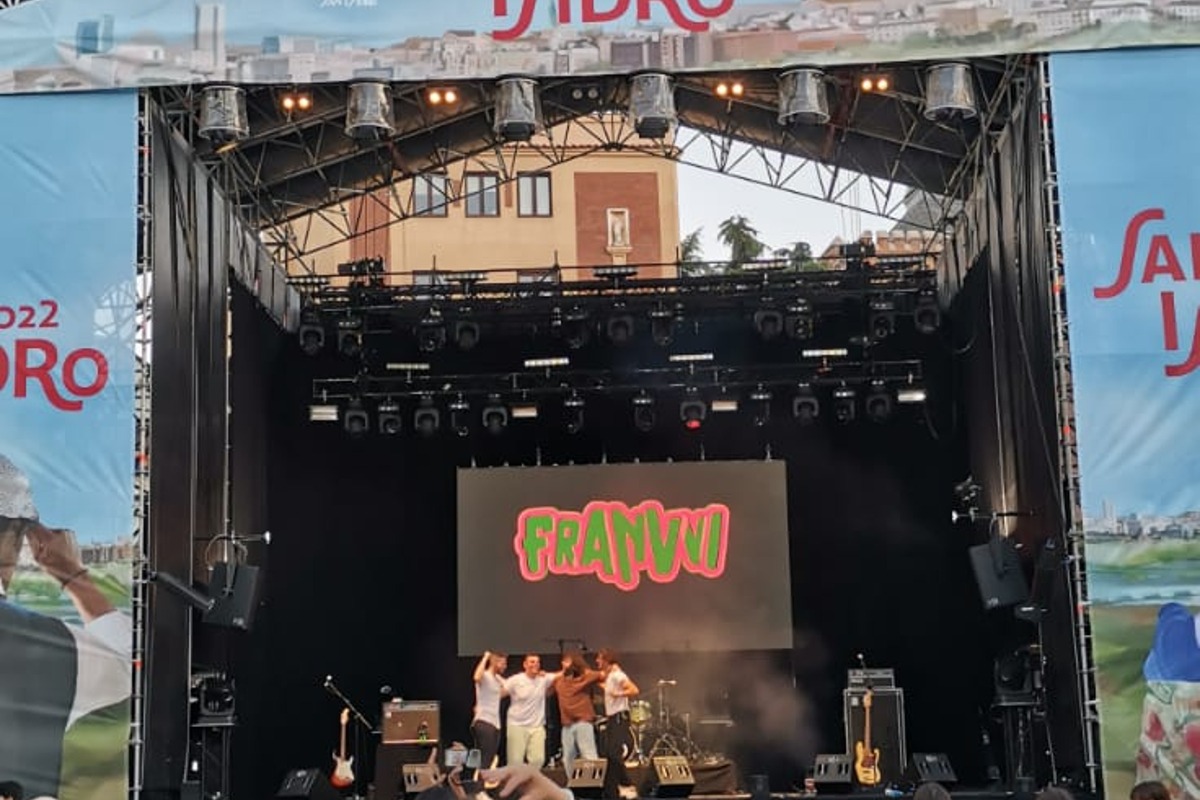 FRANVVI actúa en el festival San Isidro gracias al programa Cartagena Suena en Madrid