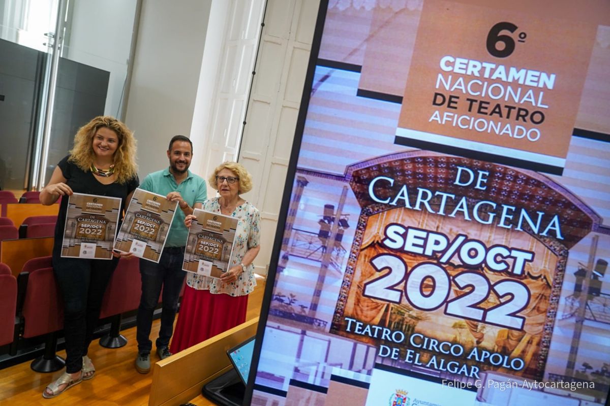 CARTAGENA | El Teatro Circo Apolo de El Algar acogerá el sexto Certamen Nacional de Teatro Aficionado de Cartagena