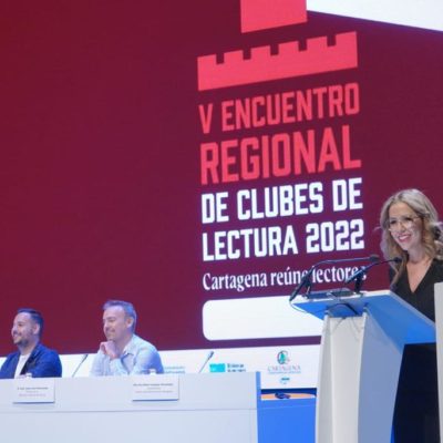 Más de 200 personas se dieron cita en el V Encuentro Regional de Clubes de Lectura que se celebró en Cartagena