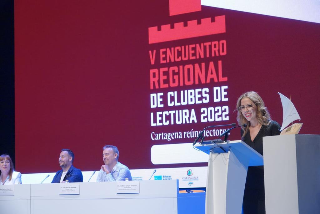 Más de 200 personas se dieron cita en el V Encuentro Regional de Clubes de Lectura que se celebró en Cartagena