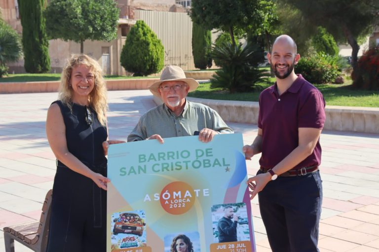 LORCA | El Barrio de San Cristóbal acoge cine de verano y conciertos dentro de la programación ”Asómate a Lorca”