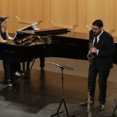 TOTANA | El dúo musical «Saxperience» celebrará un concierto gratuito el próximo jueves 28 de julio, en el patio de La Santa (21.30 horas)