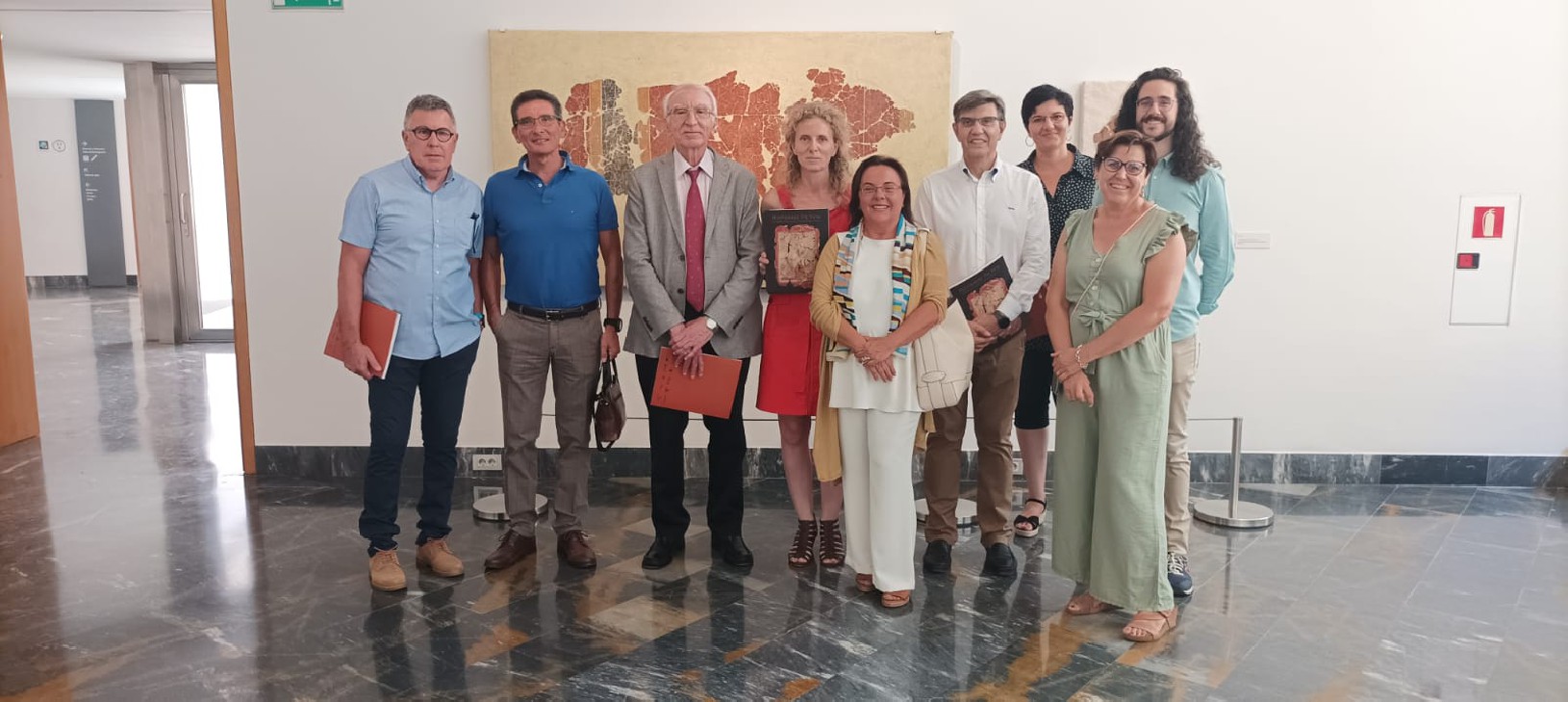 LORCA | El Museo Arqueológico de Lorca cede una pintura mural de la villa romana de la Quintilla a Cartagena