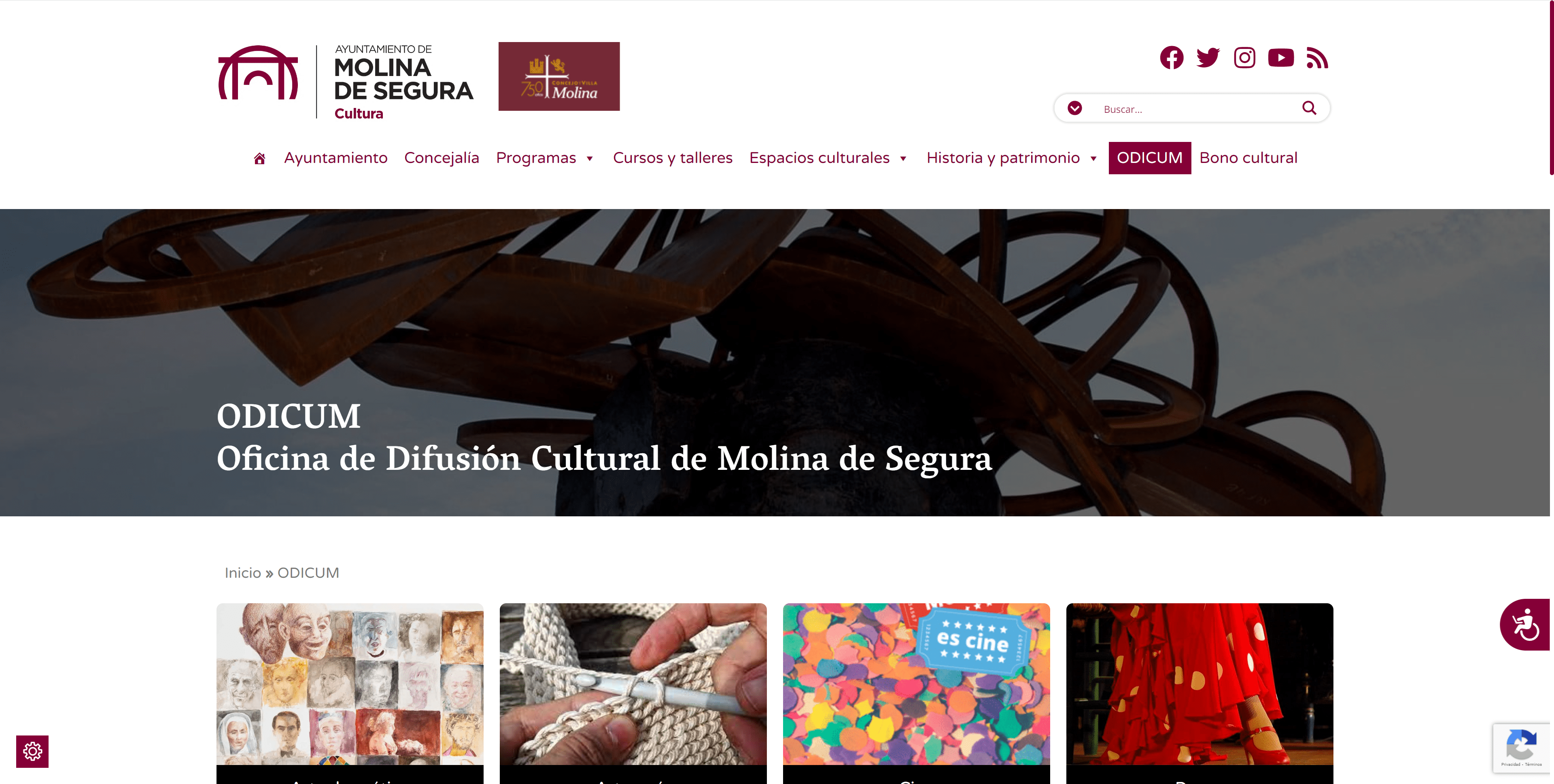 MOLINA DE SEGURA | El Ayuntamiento de Molina de Segura pone en marcha ODICUM, la nueva Oficina de Difusión Cultural del municipio