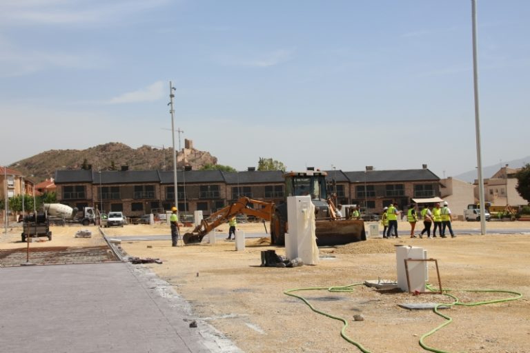 ALHAMA DE MURCIA | Recta final de las obras del nuevo recinto ferial