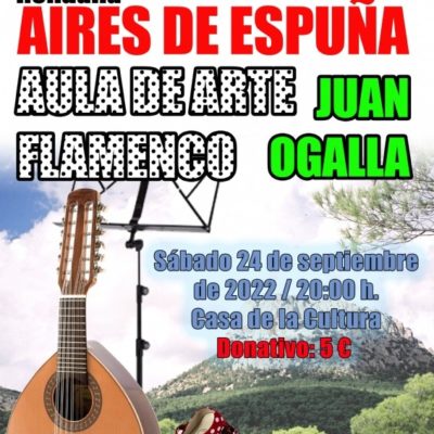ALHAMA DE MURCIA | Festival flamenco a beneficio de la AECC: sábado 24 de septiembre en el auditorio municipal