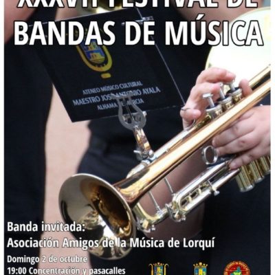 ALHAMA DE MURCIA | XXXVII Festival de Bandas de Música de Alhama: 2 de octubre de 2022