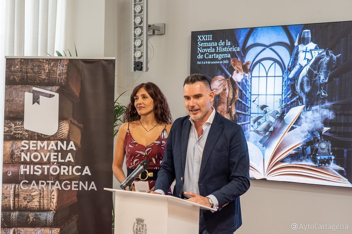 CARTAGENA | Una decena de autores se darán cita en Cartagena durante la Semana de la Novela Histórica