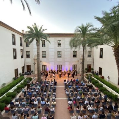 REGIÓN DE MURCIA | 
        Solistas de la Orquesta Sinfónica de la Región ofrecen un concierto gratuito en el Palacio de San Esteban de Murcia
