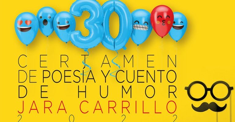 ALCANTARILLA | 20 cuentos y 13 poesías compiten en el Certamen de Poesía y Cuento de Humor Jara Carrillo 2022