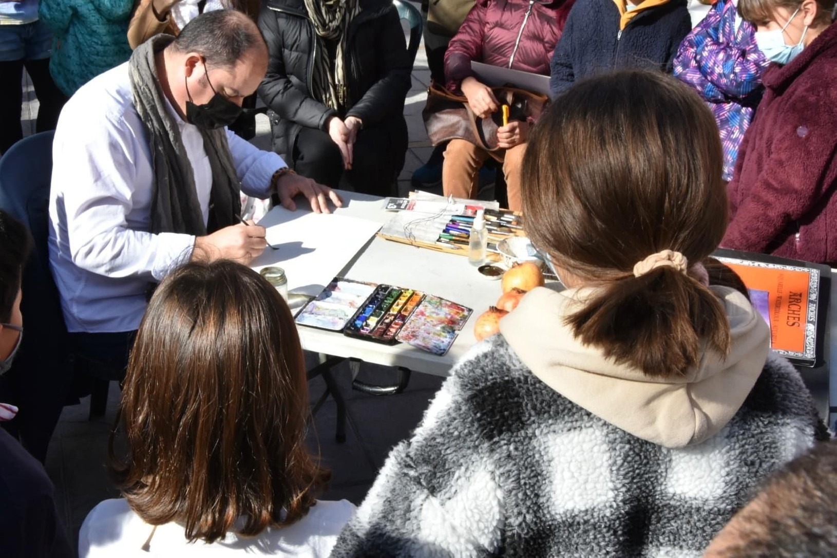 LORCA | El pintor José Miguel Muñoz, cuya temática aborda el sector primario, participa con una muestra de sus obras en SEPOR