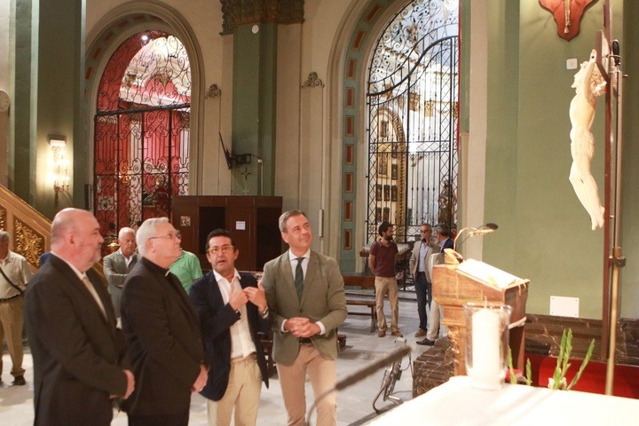 REGIÓN DE MURCIA | 
        El Cristo de Juan de Austria regresa a Cartagena tras su restauración