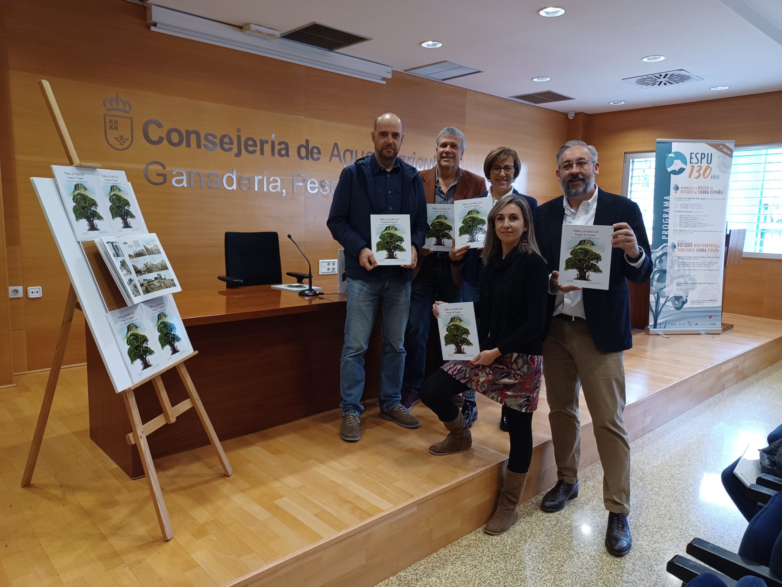 SIERRA ESPUÑA | Un cómic cuenta la historia forestal de Sierra Espuña en el 130 aniversario de la repoblación dirigida por Ricardo Codorniú 