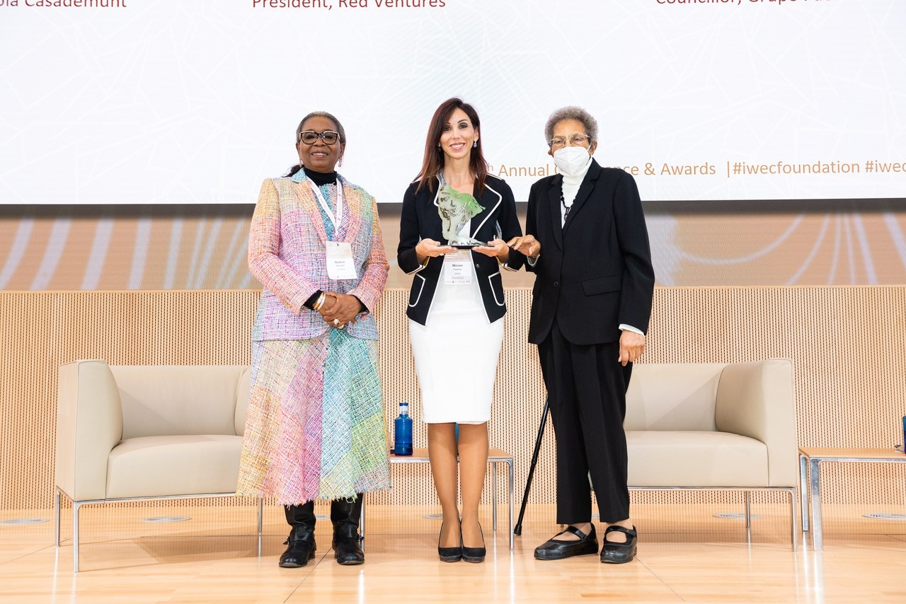 Miriam Fuertes, consejera de Grupo Fuertes, premiada por International Women Entrepreneurial Challange (IWEC)