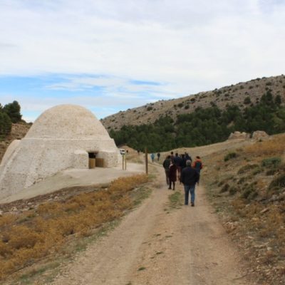 SIERRA ESPUÑA | Rehabilitados dos de los pozos de la nieve de Sierra Espuña