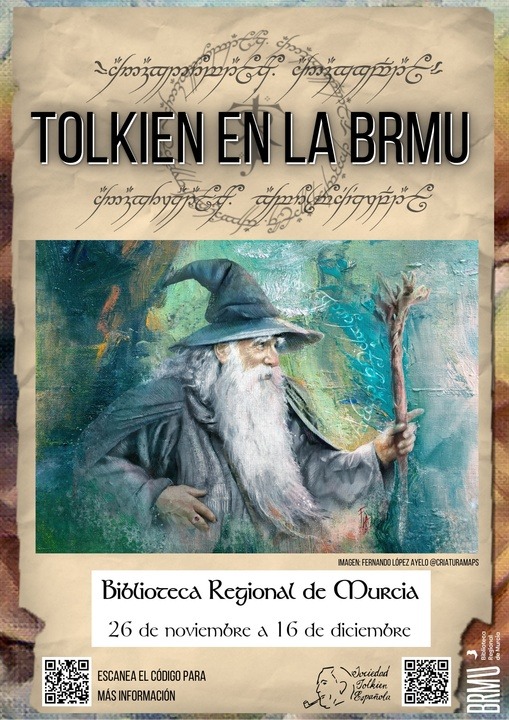 REGIÓN DE MURCIA | 
        La Biblioteca Regional alberga una exposición y un ciclo de conferencias sobre Tolkien