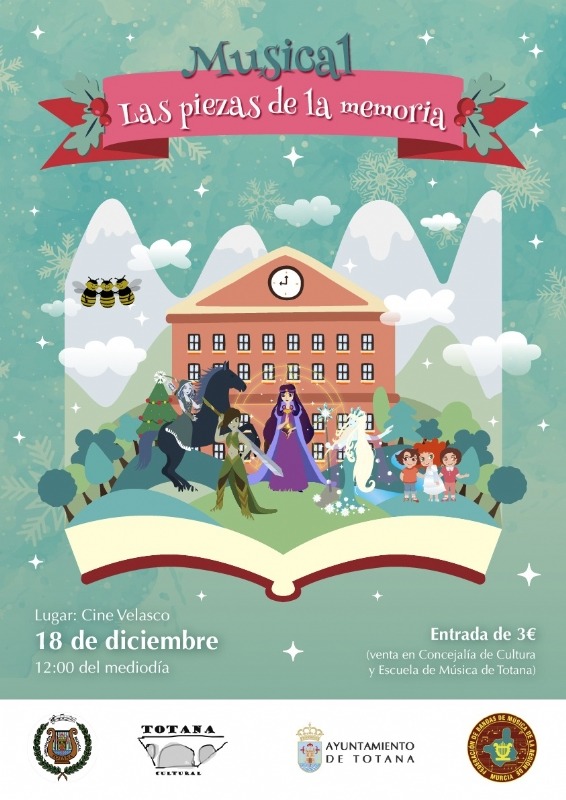 TOTANA | La Agrupación Musical de Totana celebra el Musical “Las piezas de la memoria” el próximo 18 de noviembre