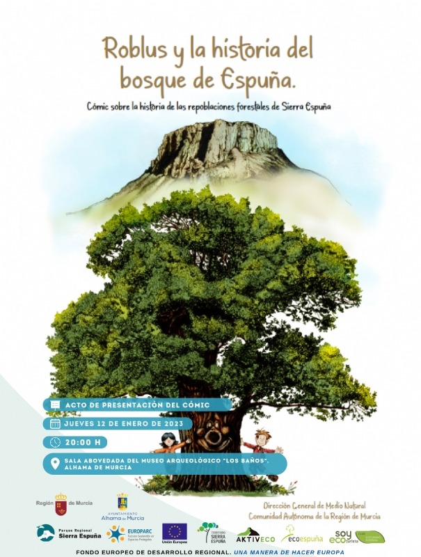 ALHAMA DE MURCIA | ‘Rublus y la historia del bosque de Espuña’, de Manuel Águila, este jueves en el Museo Los Baños