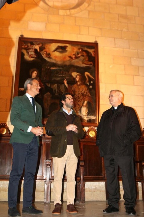 REGIÓN DE MURCIA | 
        ‘La Anunciación’ regresa a la Catedral de Murcia una vez rehabilitada en el Centro de Restauración