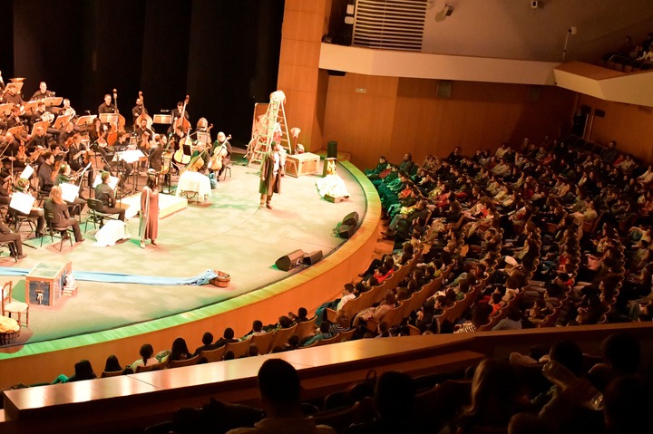 REGIÓN DE MURCIA | 
        4.000 alumnos asisten a los primeros conciertos escolares de la Orquesta Sinfónica de la Región