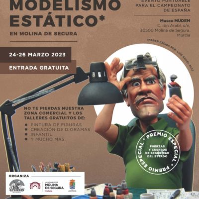 MOLINA DE SEGURA | El I Concurso Internacional de Modelismo Estático se celebra en Molina de Segura los días 24, 25 y 26 de marzo