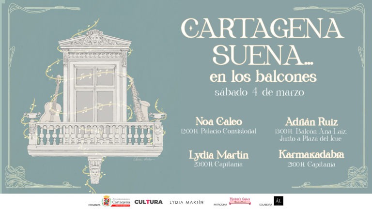 CARTAGENA | Las calles de Cartagena se llenan de música, desde los balcones de la ciudad, este fin de semana