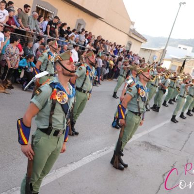 SEMANA SANTA | La legión no falla a su cita con la Hermandad de Nuestra Señora de los Dolores de Alhama de Murcia