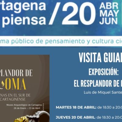 CARTAGENA | Cartagena Piensa muestra El resplandor de Roma con visitas guiadas en el Museo Arqueológico Municipal