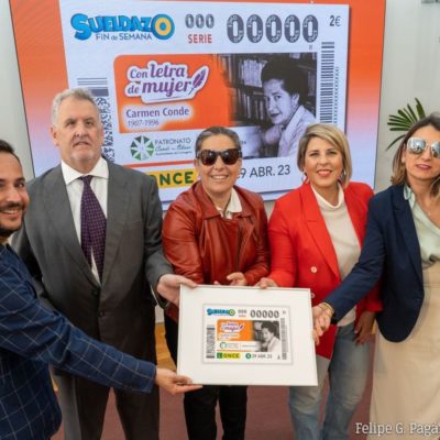 CARTAGENA | La ONCE dedica un cupón de la serie «Con letra de mujer» a la escritora cartagenera Carmen Conde