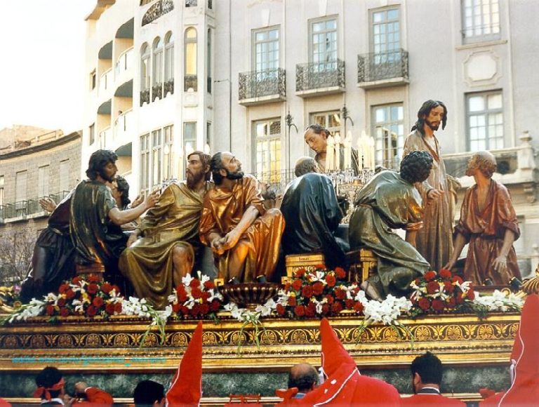 REGIÓN DE MURCIA |  El paso del ‘Lavatorio’ (1952) comenzará su rehabilitación tras la Semana Santa