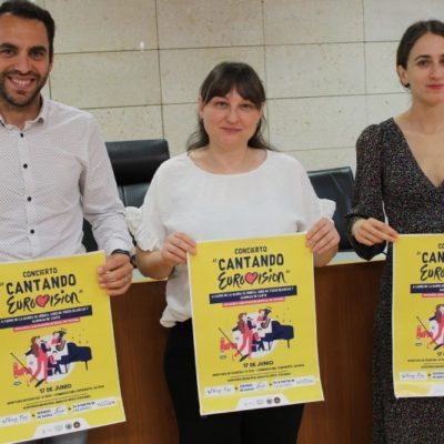 CULTURA | 
        Vídeo. La Agrupación Musical celebra el concierto Cantando Eurovisión que tendrá lugar el 17 de junio en el Auditorio Municipal Marcos Ortiz (22:00 horas)