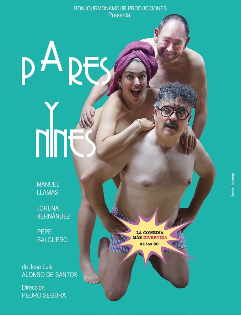 CULTURA | La compañía ‘Bonjuormonamour’ presenta ‘Pares y nines’, el sábado 3 de junio en el ‘Teatro Villa de Molina’