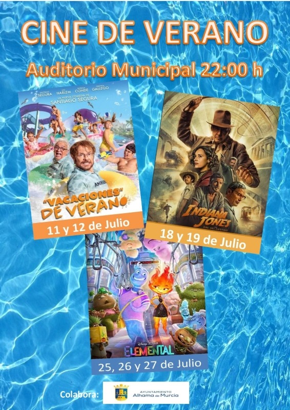 CULTURA | Este martes comienza el Cine de Verano en el Auditorio Municipal